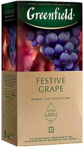 Чай фруктовый Greenfield Festive Grape #1