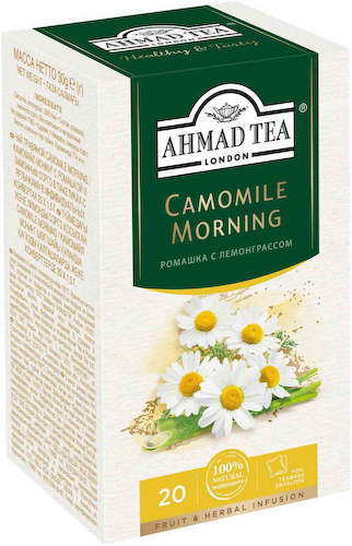 Чай травяной Ahmad Tea Camomile Morning #1