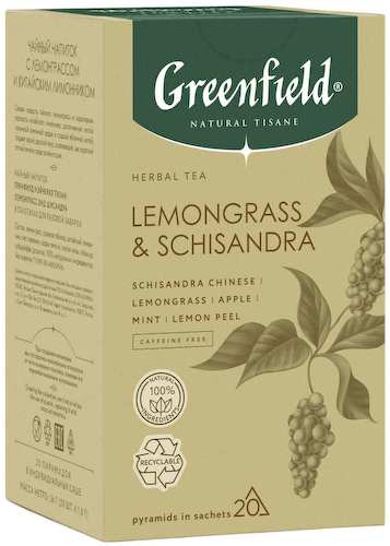 Чай травяной Greenfield Lemongrass & Schisandra #1