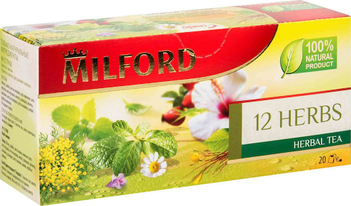 Чай травяной Milford 12 трав #1