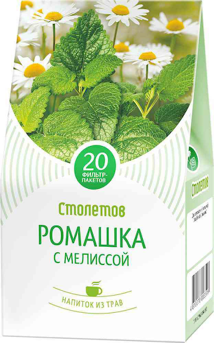 Чайный напиток Столетов Ромашка с мелиссой #1