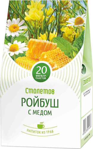 Чайный напиток Столетов Ройбуш с медом #1