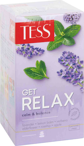 Чайный напиток Tess Get Relax с ароматом Бузины #1