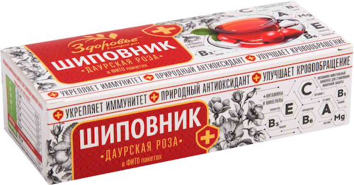 Чайный напиток Здоровье шиповник #1