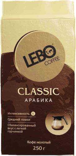Кофе молотый Lebo Classic #1