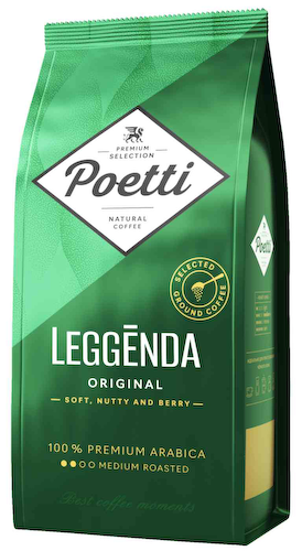 Кофе молотый Poetti Leggenda Orig #1