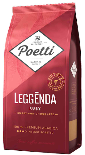 Кофе молотый Poetti Leggenda Ruby #1
