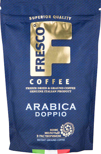 Кофе молотый в растворимом Fresco Arabica Doppio #1