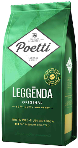 Кофе в зернах Poetti Leggenda Original #1