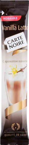 Кофейный напиток растворимый Carte Noire Vanilla latte с ароматом ванили #1