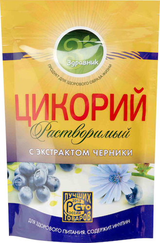 Цикорий растворимый Здравник с экстрактом черники #1