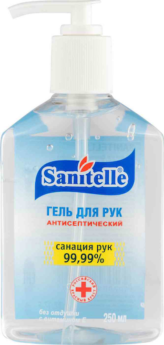 Гель для рук антисептический Sanitelle #1
