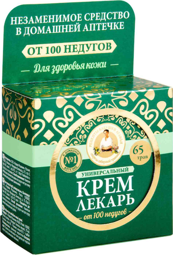 Крем-лекарь Универсальный Рецепты бабушки Агафьи от 100 недугов #1