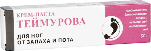 Крем-паста для ног Теймурова от запаха и пота #1