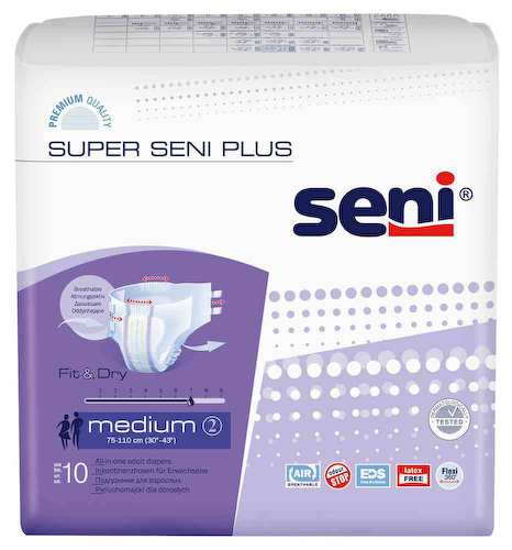 Подгузники для взрослых Super Seni Plus medium 2 (75-110 см) #1