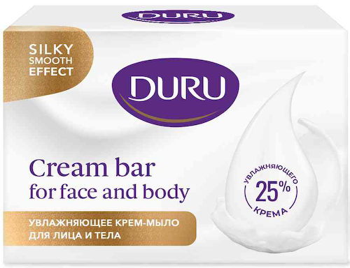 Крем-мыло для лица и тела увлажняющее Duru Cream Bar 25% #1