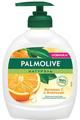 Крем-мыло для рук Palmolive Витамин С и апельсин #1