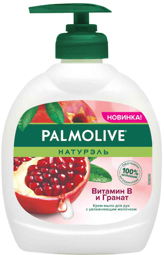 Крем-мыло для рук Palmolive Витамин В и гранат #1