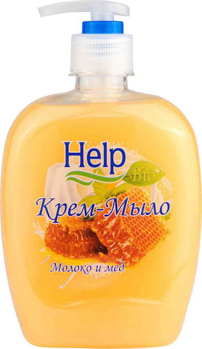 Крем-мыло Help Молоко и мед #1