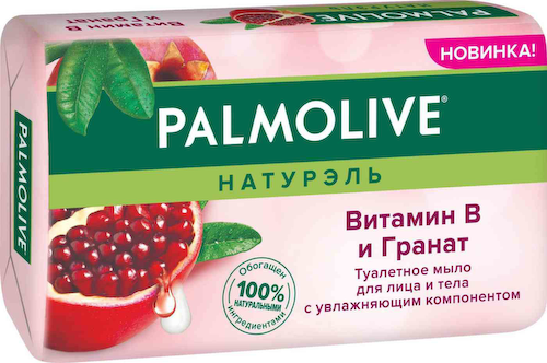 Мыло для лица и тела смягчающее Palmolive Витамин В Гранат #1