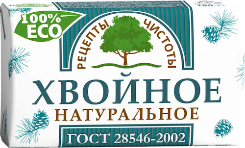 Мыло туалетное Рецепты Чистоты Хвойное #1