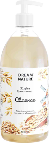 Жидкое крем-мыло Dream Nature Овсяное #1