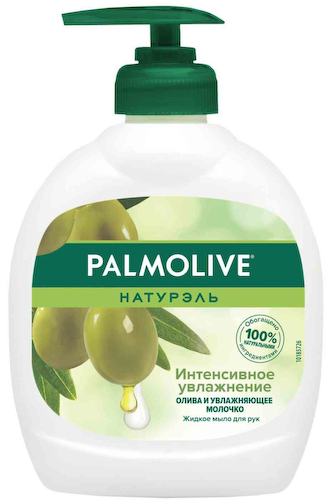 Жидкое мыло для рук Интенсивное увлажнение Palmolive Оливковое молочко #1