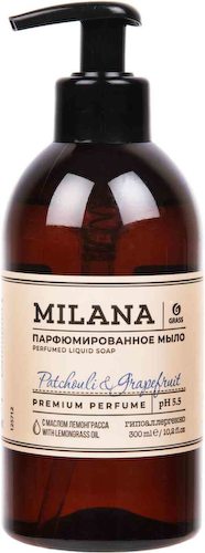 Жидкое мыло парфюмированное Grass Milana Patchouli&Grapefruit #1
