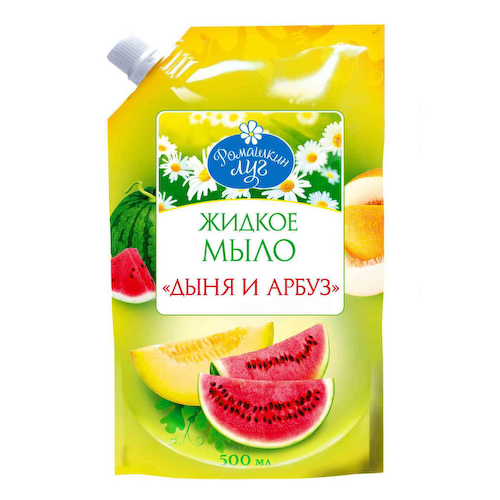 Жидкое мыло Ромашкин луг Дыня и арбуз #1
