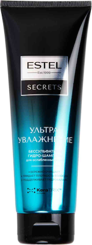 Гидро-шампунь для ослабленных волос Estel Secrets Ультра увлажнение #1