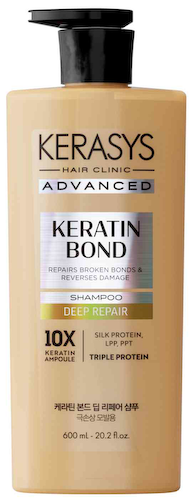 Шампунь для ломких, секущихся волос KeraSys Advanced Keratin Bond Глубокое восстановление #1