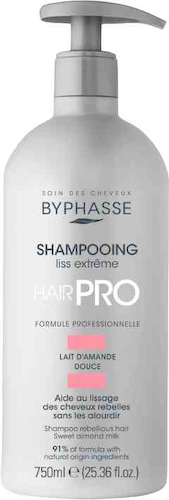 Шампунь для непослушных волос разглаживающий Byphasse Hair Pro Liss Extreme #1