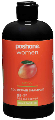 Шампунь для нормальных, сухих и поврежденных волос Poshone Women Mango Восстанавливающий #1