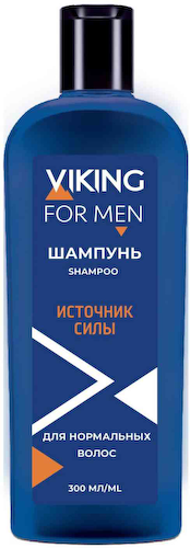 Шампунь для нормальных волос Viking For Men Источник силы #1