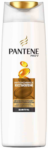 Шампунь для ослабленных и повреждённых волос Pantene Pro-V Интенсивное восстановление #1