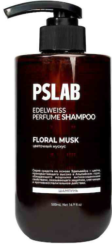 Шампунь для сухих и ослабленных волос укрепляющий PSLab Floral Musk Цветочный мускус #1