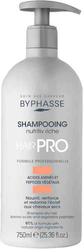 Шампунь для сухих и поврежденных волос Byphasse Hair Pro Nutritiv Riche #1