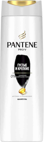 Шампунь для тонких, ослабленных волос Pantene Pro-V Густые и крепкие #1