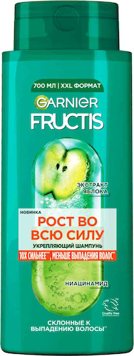 Шампунь для волос, склонных к выпадению Garnier Fructis Рост во всю силу #1
