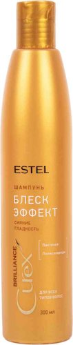 Шампунь для всех типов волос Estel Curex Brilliance блеск эффект #1