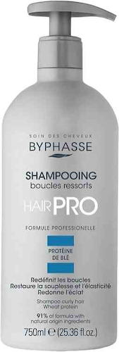 Шампунь для вьющихся волос Byphasse Hair Pro Boucles Ressorts #1