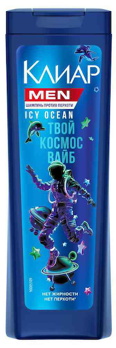 Шампунь против перхоти Клиар Men Icy Ocean #1