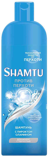 Шампунь против перхоти Shamtu с пироктон оламином #1
