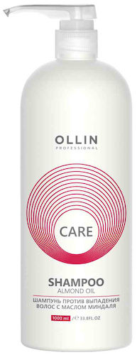 Шампунь против выпадения волос Ollin Care с маслом миндаля #1