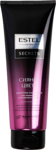 Шампунь-хайлайтер для окрашенных и мелированных волос Estel Secrets Сияние цвета #1