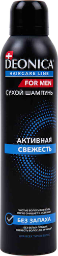 Сухой шампунь Deonica For Men Активная свежесть #1
