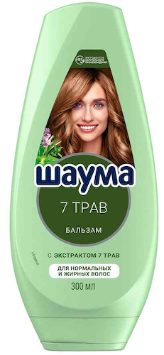 Бальзам для нормальных и жирных волос Шаума 7 Трав #1