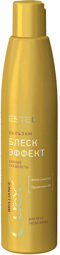 Бальзам для всех типов волос Estel Curex Brilliance Блеск эффект #1