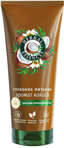 Бальзам-ополаскиватель для очень сухих волос Herbal Essences Глубокое питание аромат Кокоса #1
