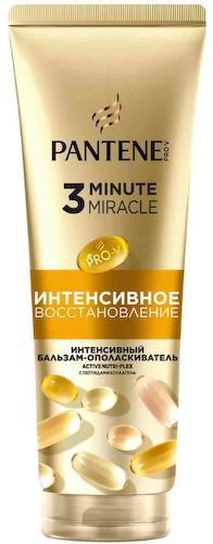Бальзам-ополаскиватель для волос Pantene Pro-V 3 Minute Miracle Интенсивное Восстановление #1